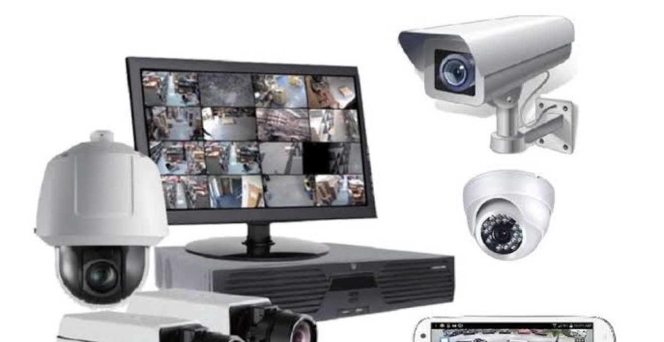 CCTV monitoring system and security cameras